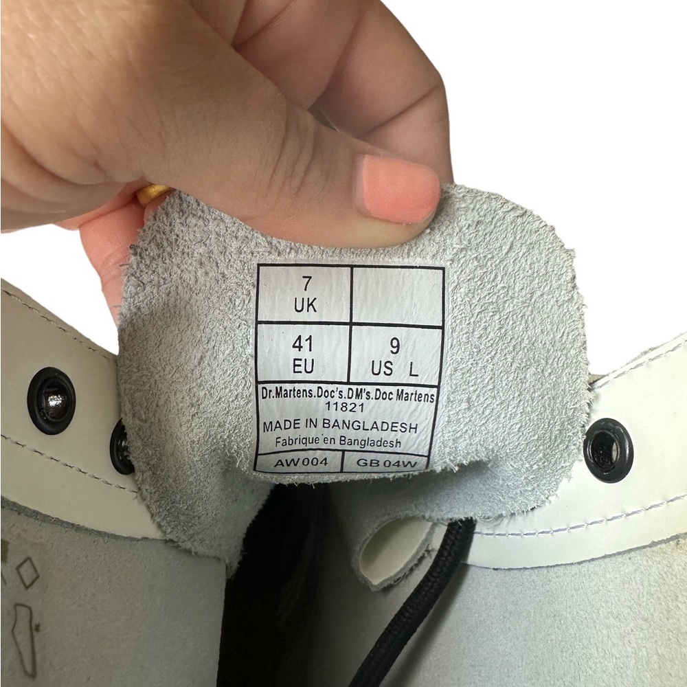 White 1460 Doc Martens boots - Picture 5 of 10
